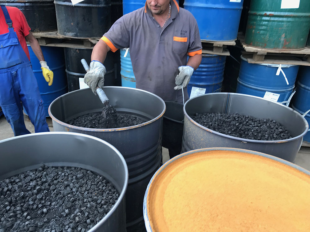 Decontaminare catalizatori